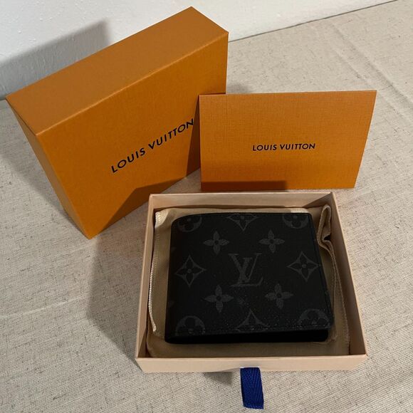 Louis Vuitton Monogram Eclipse Bifold Wallet – Brand New w/ Box & Dust Bag - Picture 4 of 4